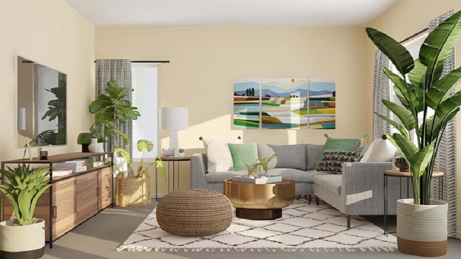 6 ایده جذاب و شگفت انگیز برای چیدمان مبل ال در منزل 5 6 ایده جذاب و شگفت انگیز برای چیدمان مبل ال در منزل