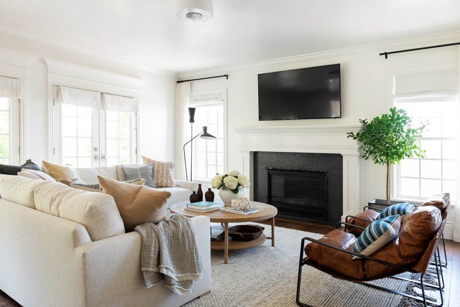 6 ایده جذاب و شگفت انگیز برای چیدمان مبل ال در منزل 1 6 ایده جذاب و شگفت انگیز برای چیدمان مبل ال در منزل