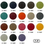 رنگبندی چرم صندلی نیلپر