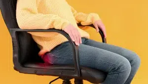 نحوه صحیح نشستن روی صندلی اداری